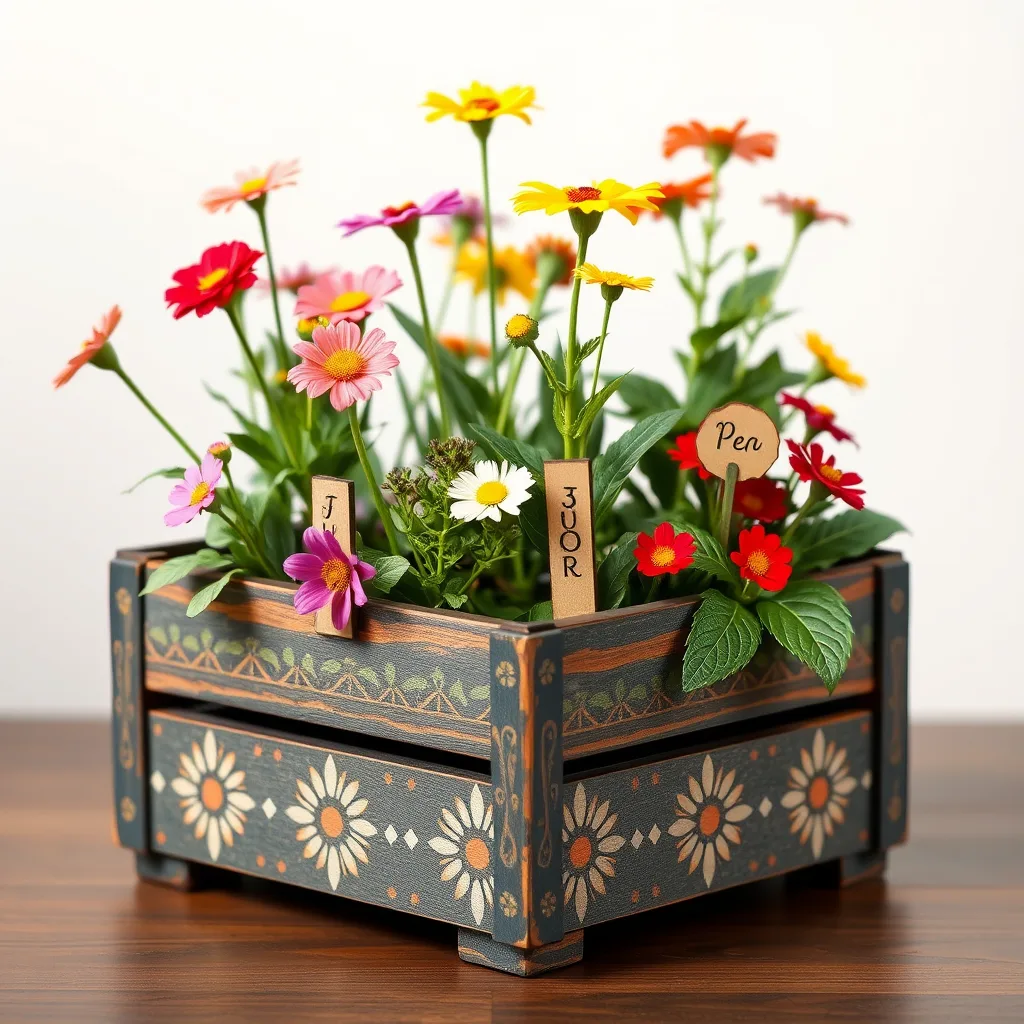 Créer des bacs à fleurs en palette résistants à l’humidité